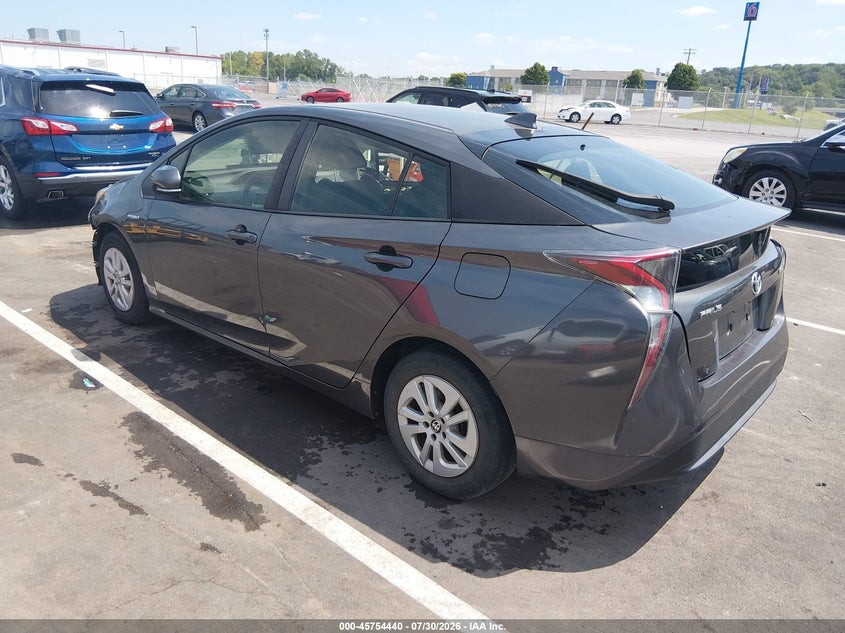 Vin: jtdkbrfu5h3038285, lot: 46253162, toyota prius two 20173