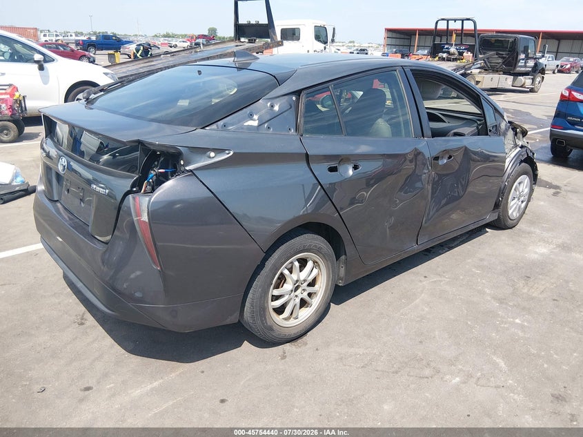 Vin: jtdkbrfu5h3038285, lot: 46253162, toyota prius two 20174