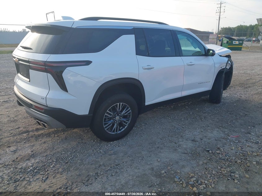 Vin: 1gnergks7rj189571, lot: 46253171, chevrolet traverse fwd lt 20244