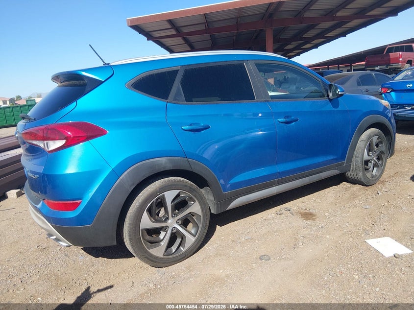 Vin: km8j33a2xhu310802, lot: 46253176, hyundai tucson sport 20174