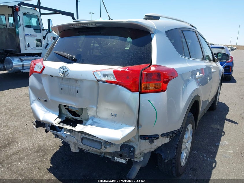 Vin: 2t3zfrev2dw033839, lot: 46253215, toyota rav4 le 20134