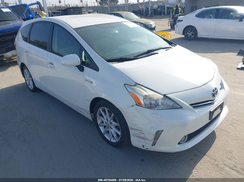 Vin: jtdzn3eu0c3166446, lot: 46253220, toyota prius v five 2012 img_1