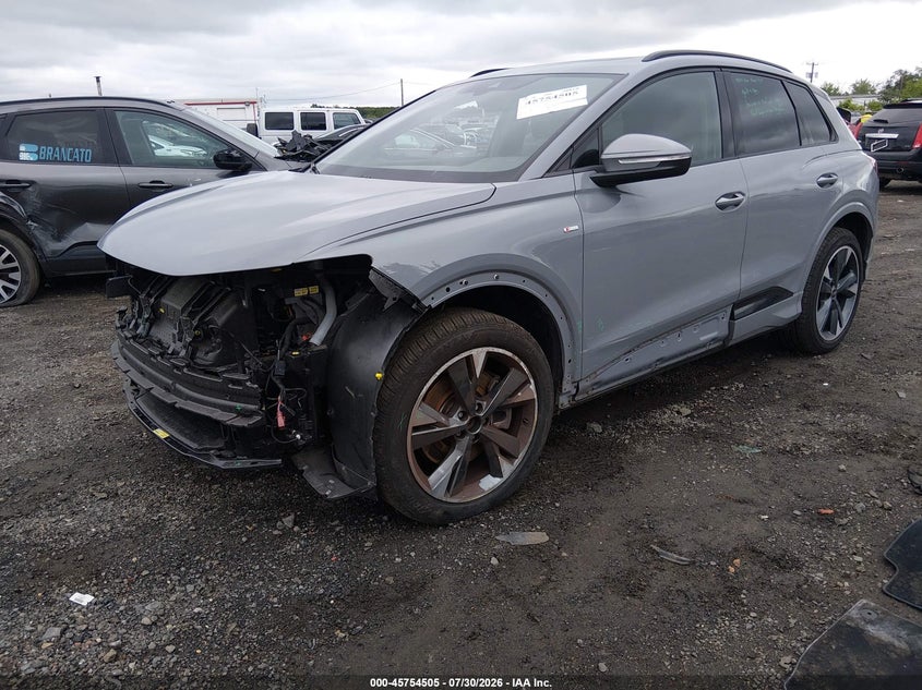 Vin: wa1k2bfz4pp058872, lot: 46253227, audi q4 e-tron premium 50 quattro 20232
