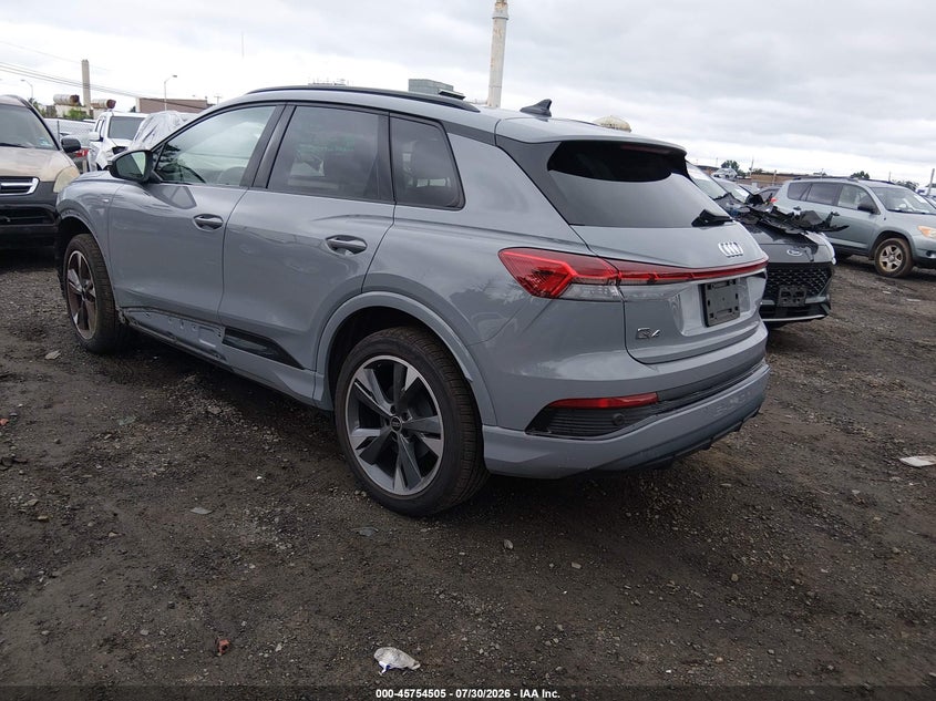 Vin: wa1k2bfz4pp058872, lot: 46253227, audi q4 e-tron premium 50 quattro 20233
