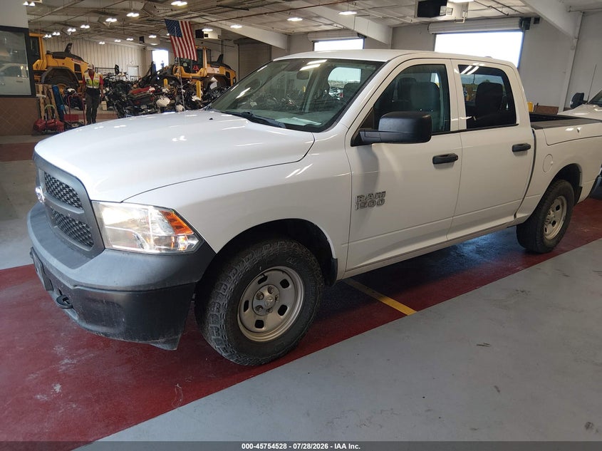 Vin: 1c6rr7kg8hs776643, lot: 46253250, ram 1500 tradesman  4x4 5'7 box 20172