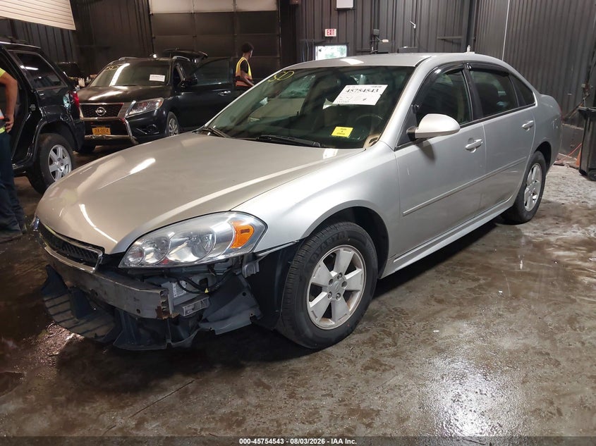 2011 Chevrolet Impala, Front End, IAAI, VIN 2G1WG5EK6B1258259 — photo 2