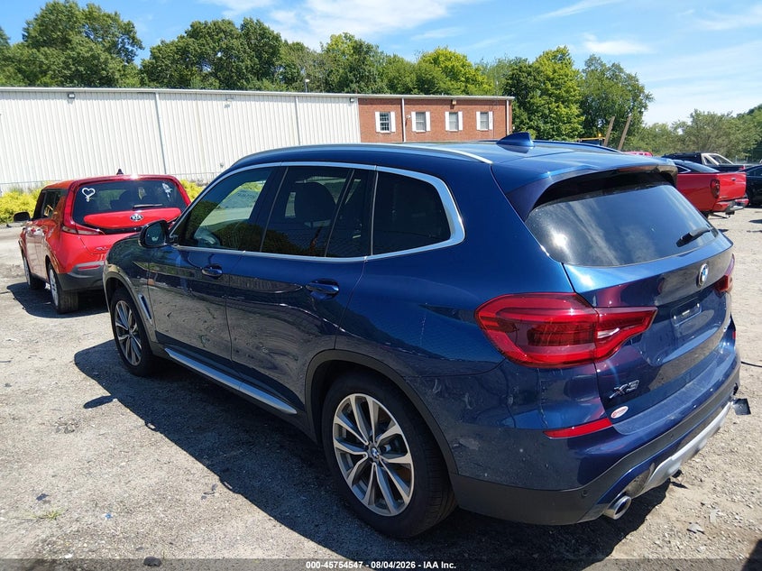 BMW X3 2019 VIN 5UXTR9C55KLP91737