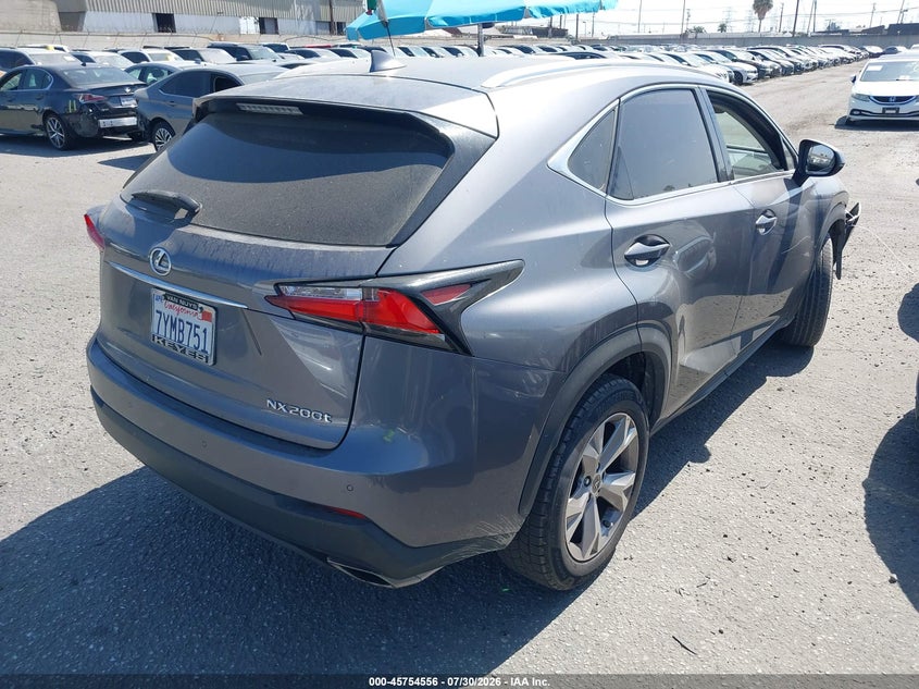 Vin: jtjyarbz4h2066046, lot: 46253278, lexus nx 200t 20174