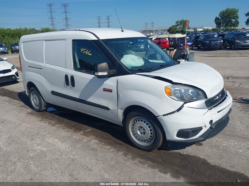 Vin: zfbhrfab8n6x49342, lot: 46253288, ram promaster city cargo van 2022 img_1