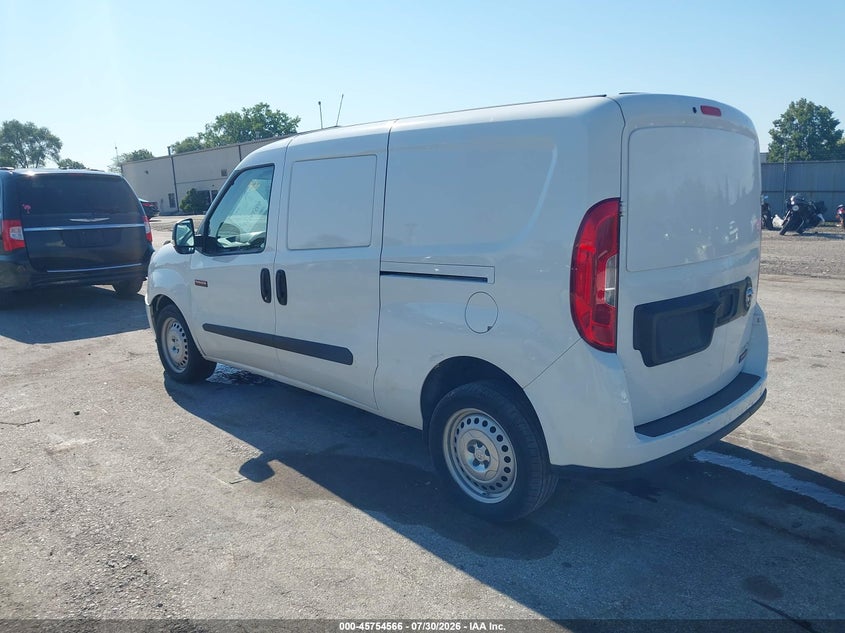 Vin: zfbhrfab8n6x49342, lot: 46253288, ram promaster city cargo van 20223