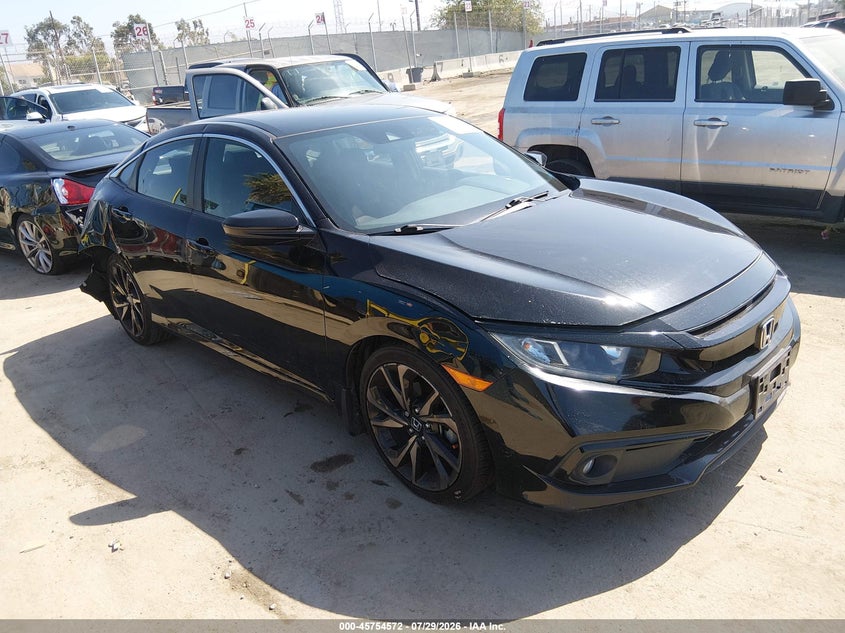 Vin: 2hgfc2f80kh551832, lot: 46253294, honda civic sport 2019 img_1
