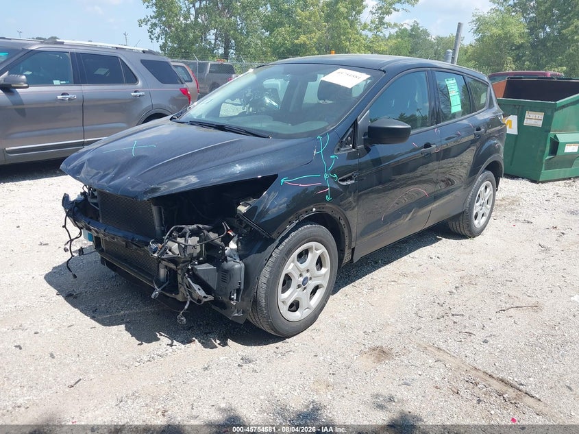 Vin: 1fmcu0f76hua36720, lot: 46253303, ford escape s 20172