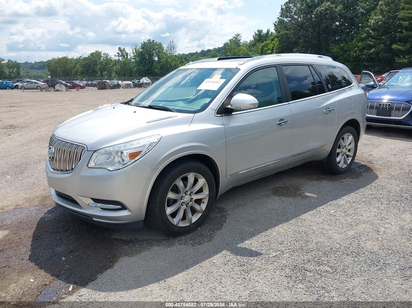 Vin: 5gakvdkd8dj124424, lot: 46253304, buick enclave premium 20132