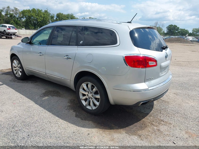 Vin: 5gakvdkd8dj124424, lot: 46253304, buick enclave premium 20133