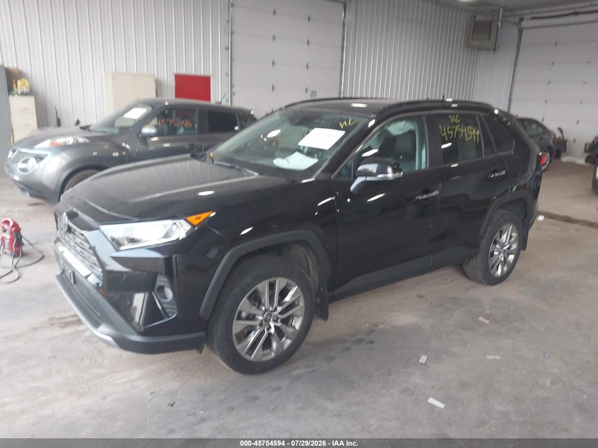 Vin: 2t3n1rfv3mc142162, lot: 46253316, toyota rav4 limited 20212