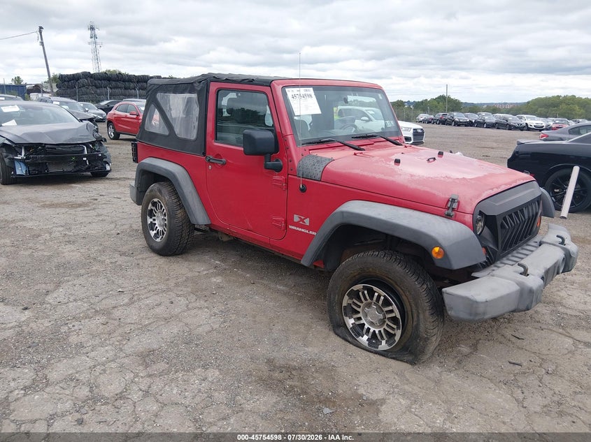 2008 JEEP WRANGLER auction photo 1