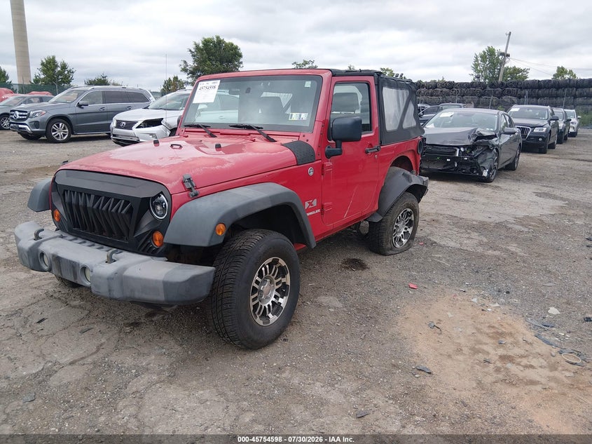 2008 JEEP WRANGLER auction photo 2
