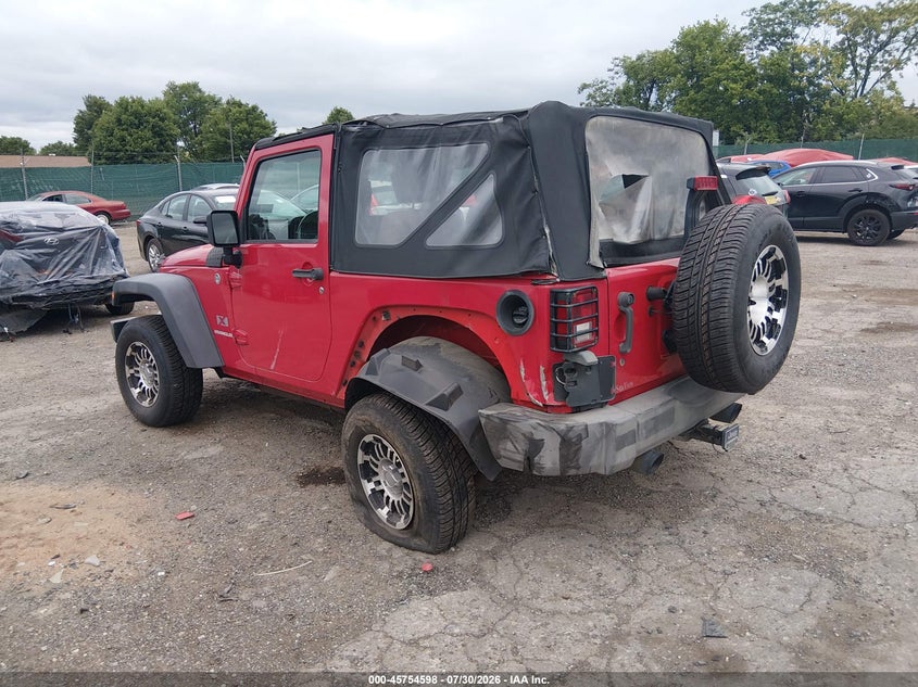 2008 JEEP WRANGLER auction photo 3