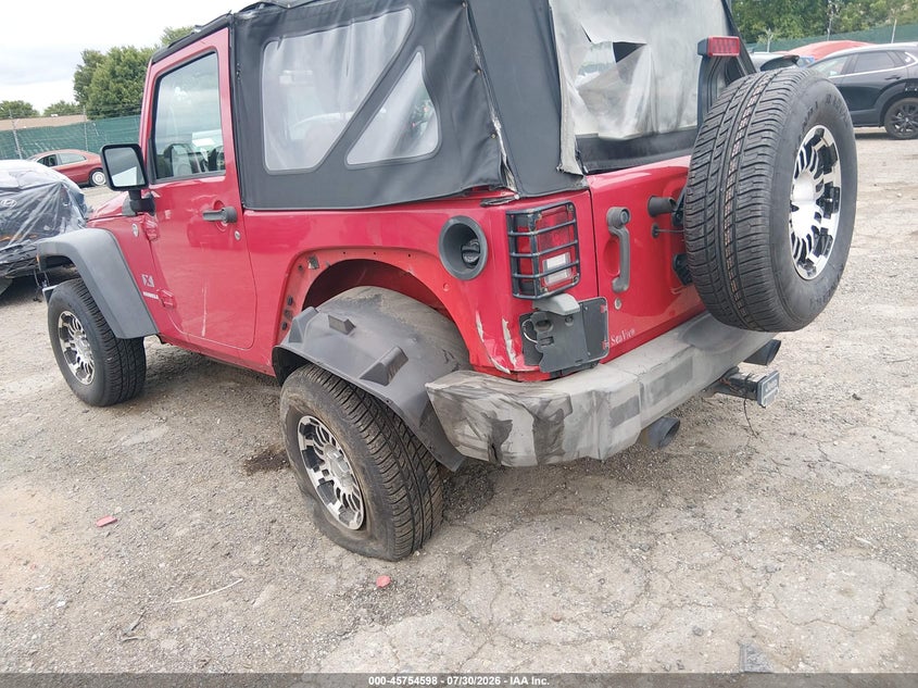 2008 JEEP WRANGLER auction photo 6
