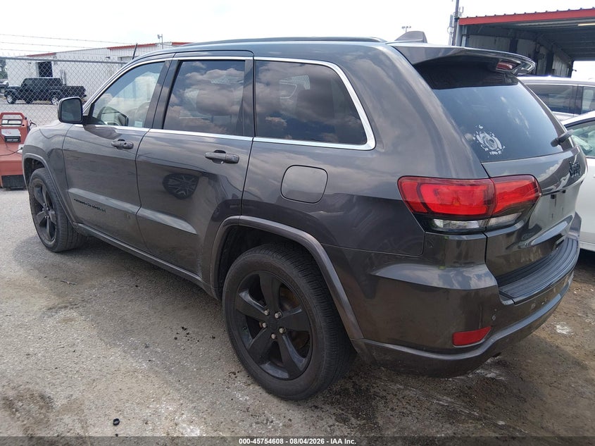 Vin: 1c4rjeagxfc220329, lot: 46253330, jeep grand cherokee altitude 20153