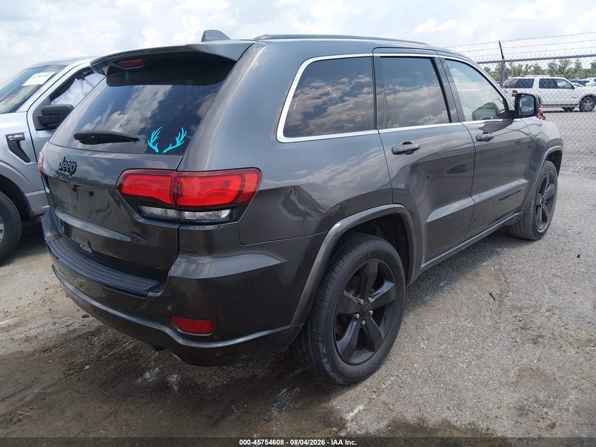 Vin: 1c4rjeagxfc220329, lot: 46253330, jeep grand cherokee altitude 20154