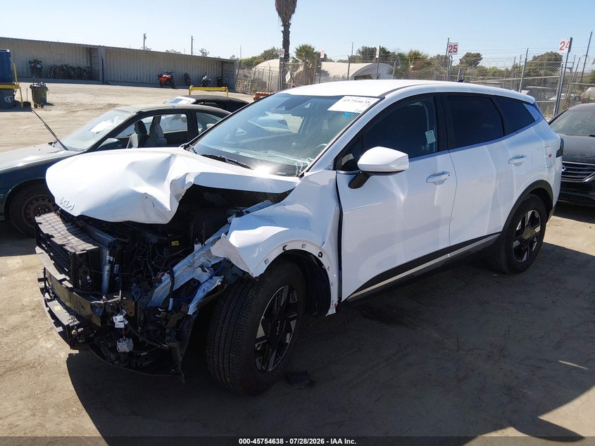 Vin: 5xyk23df2tg345614, lot: 46253360, kia sportage lx 20262