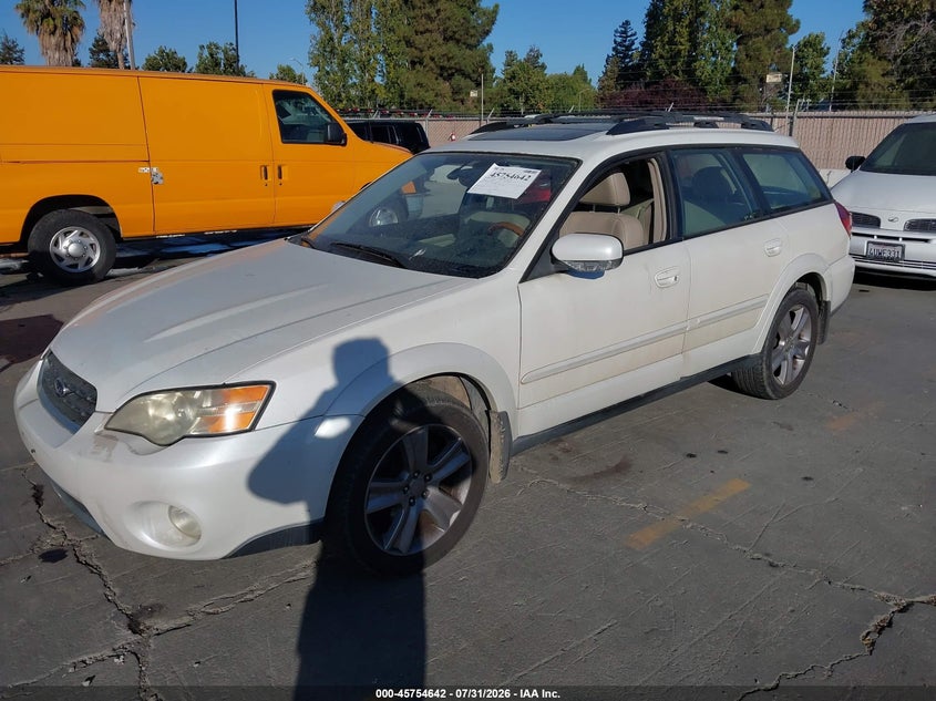 SUBARU OUTBACK 2006 VIN 4S4BP86C664309084