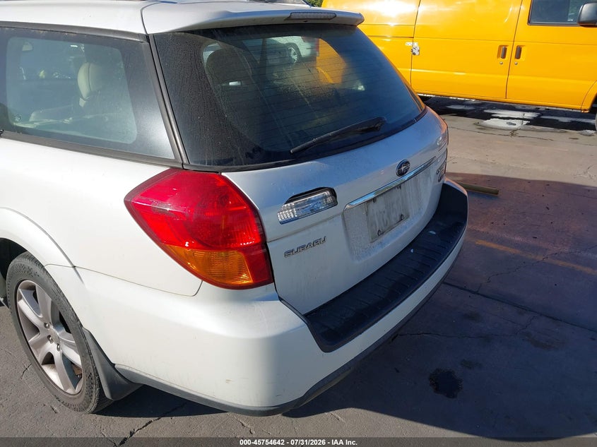 SUBARU OUTBACK 2006 VIN 4S4BP86C664309084