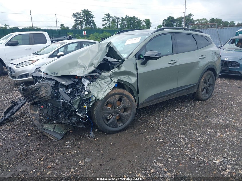 2025 KIA SPORTAGE PLUG-IN HYBRID auction photo 2