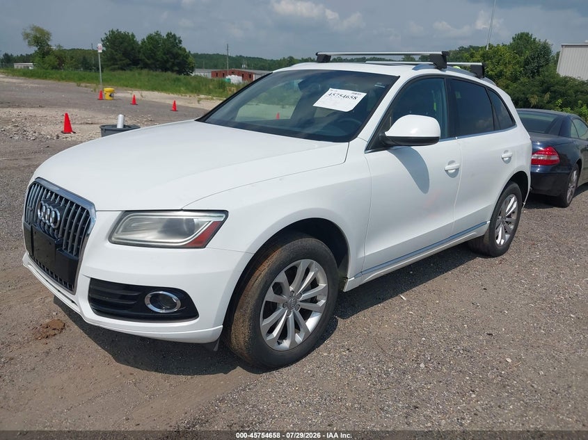 Vin: wa1cfafp3ea007283, lot: 46253380, audi q5 2.0t premium 20142