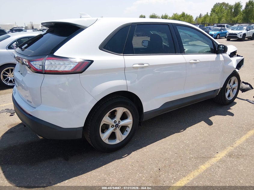 Vin: 2fmpk3g91jbb73262, lot: 46253389, ford edge se 20184