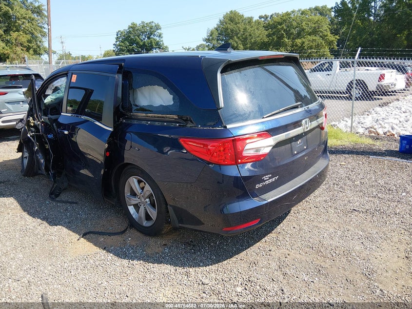 Vin: 5fnrl6h58kb133143, lot: 46253404, honda odyssey ex 20193