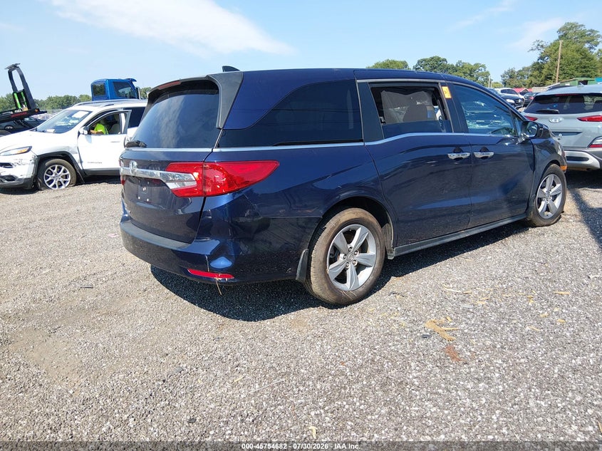 Vin: 5fnrl6h58kb133143, lot: 46253404, honda odyssey ex 20194