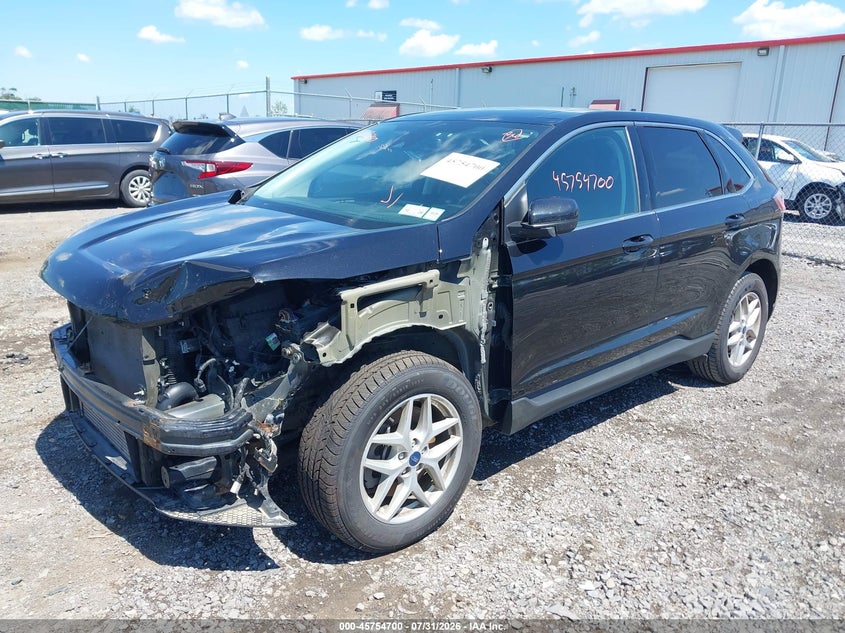 Vin: 2fmpk4j98nba10127, lot: 46253422, ford edge sel 20222