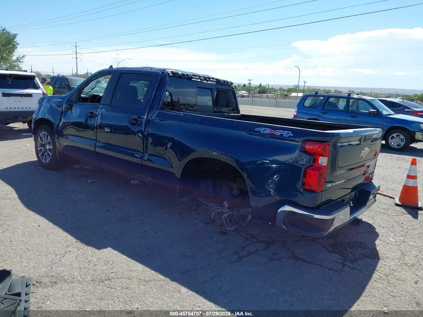 Vin: 3gcpddek1pg145624, lot: 46253429, chevrolet silverado 1500 4wd  standard bed lt 20233