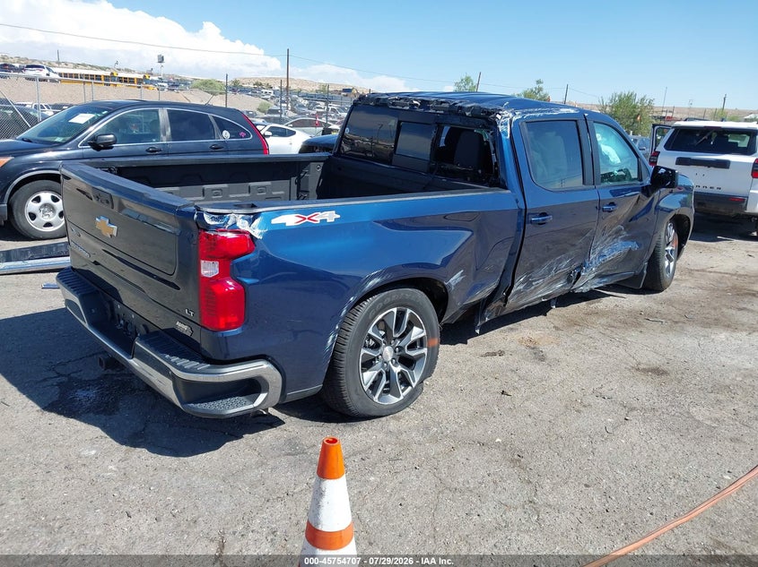 Vin: 3gcpddek1pg145624, lot: 46253429, chevrolet silverado 1500 4wd  standard bed lt 20234
