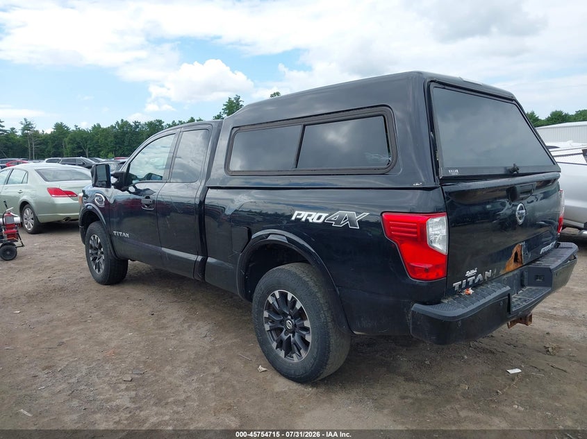 Vin: 1n6aa1c54hn562963, lot: 46253437, nissan titan pro-4x 20173