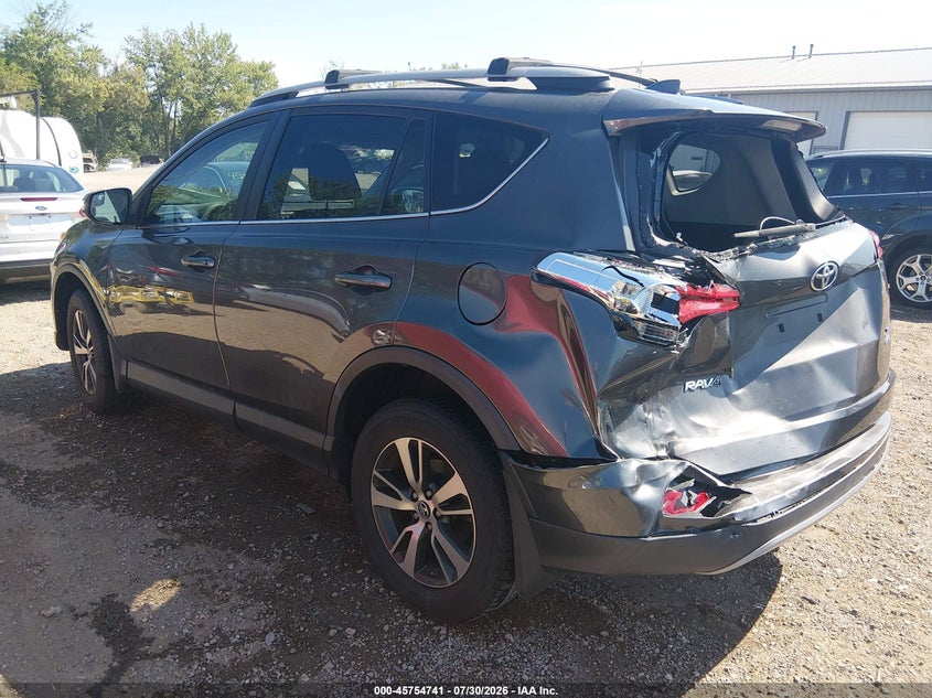 Vin: 2t3rfrevxhw557004, lot: 46253463, toyota rav4 xle 20173
