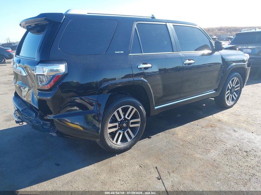 Vin: jtebu5jr9g5312057, lot: 46253471, toyota 4runner limited 20164