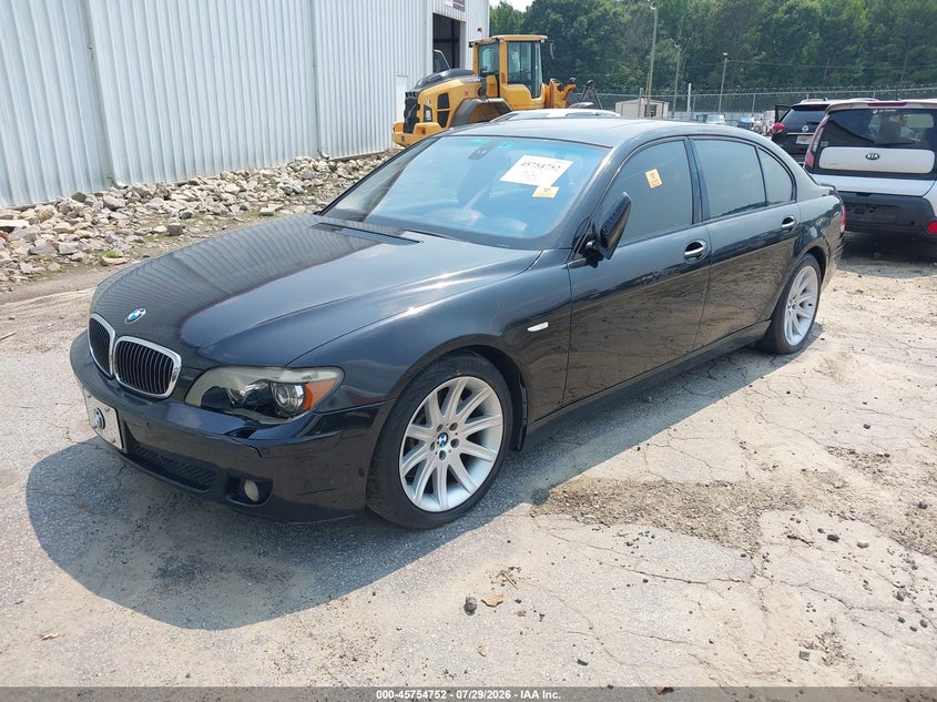 2007 BMW 750LI auction photo 2