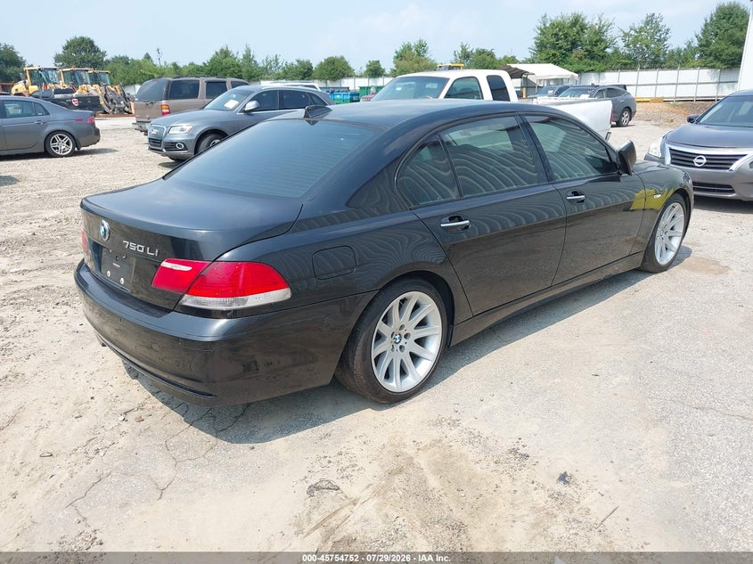 2007 BMW 750LI auction photo 4