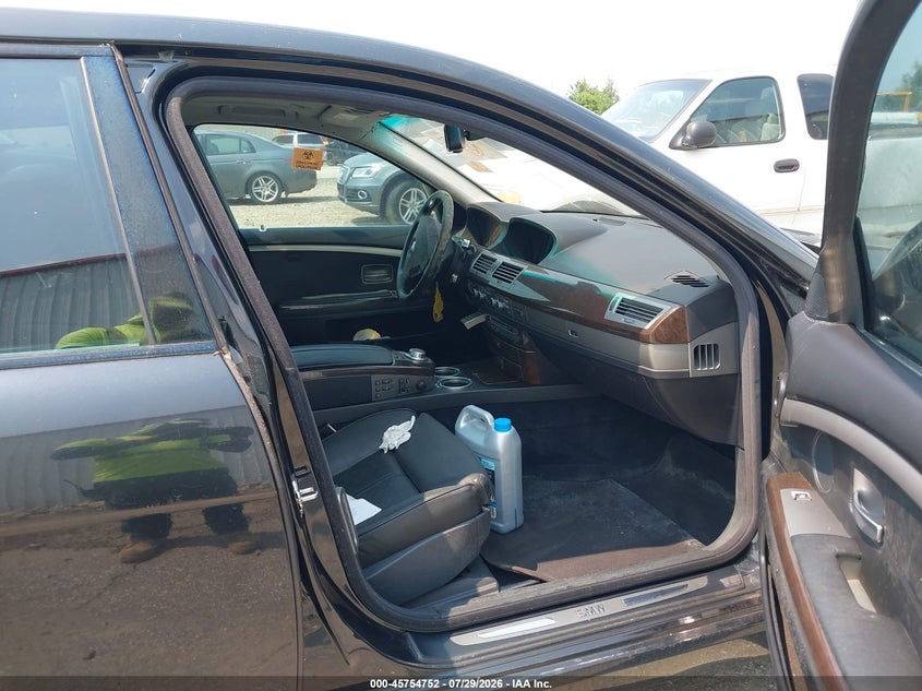 2007 BMW 750LI auction photo 5