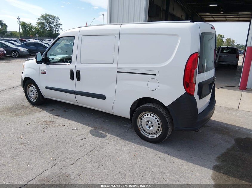 Vin: zfberfab4h6e37934, lot: 46253475, ram promaster city tradesman 20173