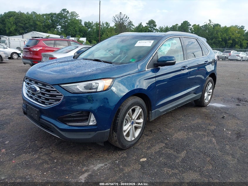 Vin: 2fmpk3j9xlbb05280, lot: 46253492, ford edge sel 20202