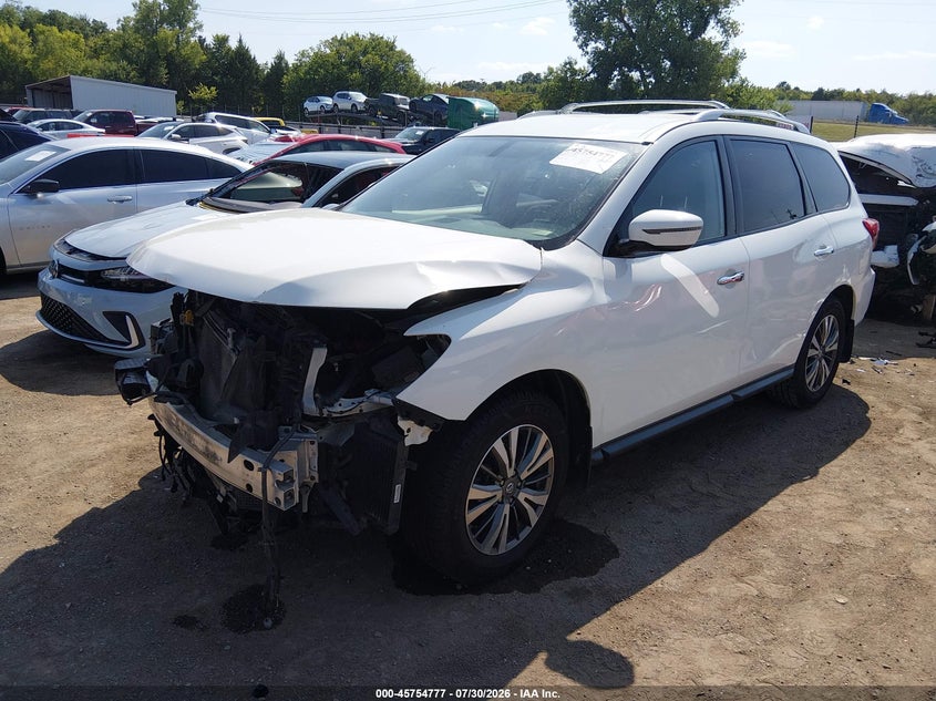 Vin: 5n1dr2mn9hc672279, lot: 46253500, nissan pathfinder s 20172