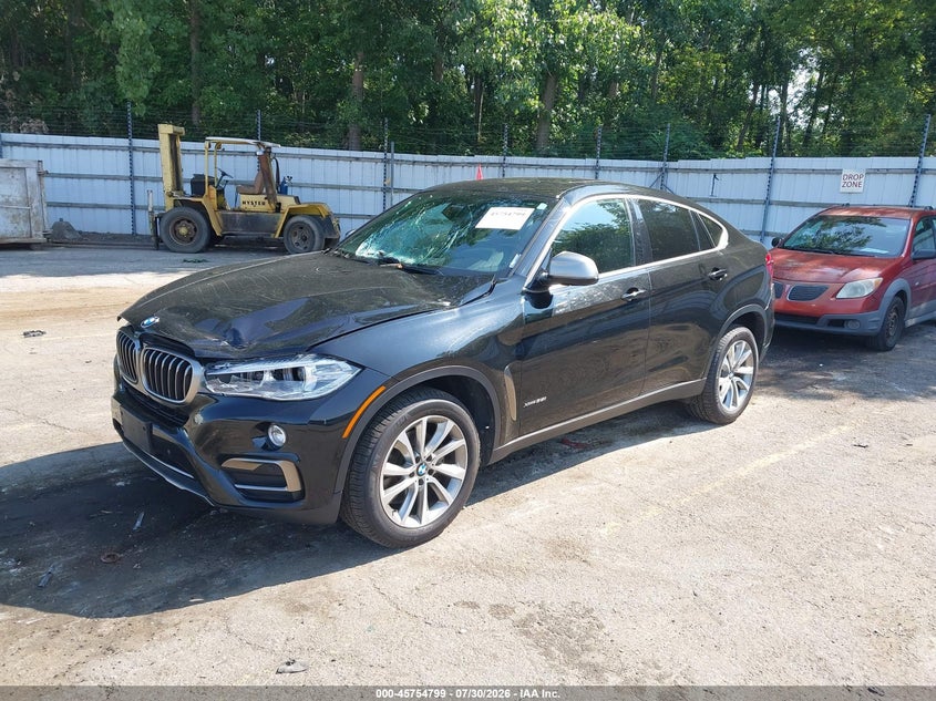 Vin: 5uxku2c58j0x49810, lot: 46253521, bmw x6 xdrive35i 20182