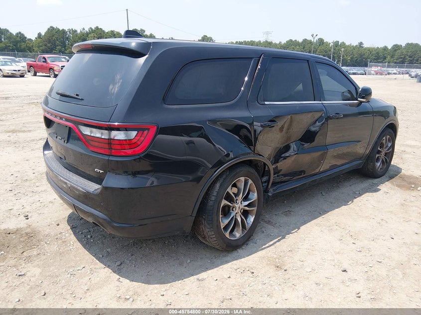 Vin: 1c4rdhdg3lc119097, lot: 46253523, dodge durango gt plus rwd 20204