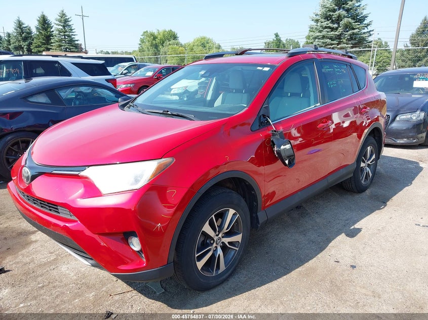 Vin: 2t3rfrev8hw646246, lot: 46253559, toyota rav4 xle 20172
