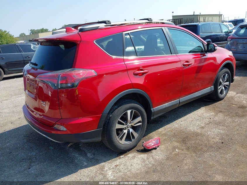 Vin: 2t3rfrev8hw646246, lot: 46253559, toyota rav4 xle 20174