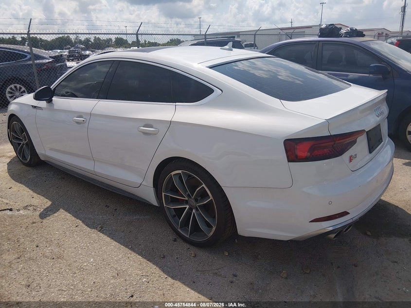 Vin: wauc4cf57ja104029, lot: 46253566, audi s5 3.0t premium plus 20183
